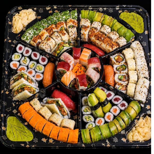 Sushi platter