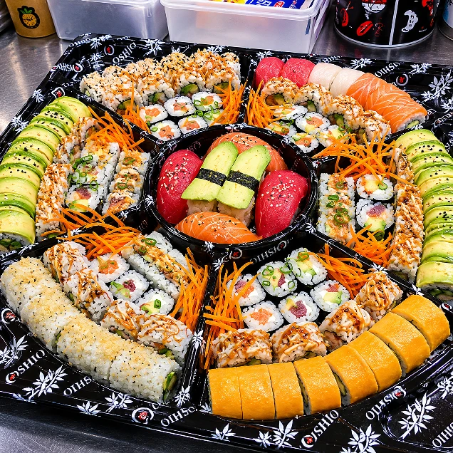 Sushi platter